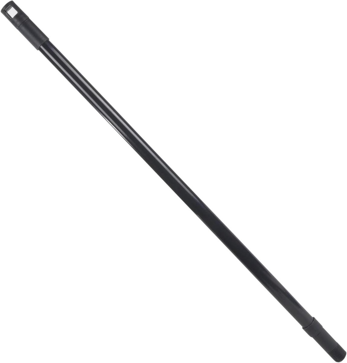 Telescopische steel - Verstelbare bezemsteel - Huishoudelijk werk - Draaibare verbinding - 74 tot 130 cm - Antraciet