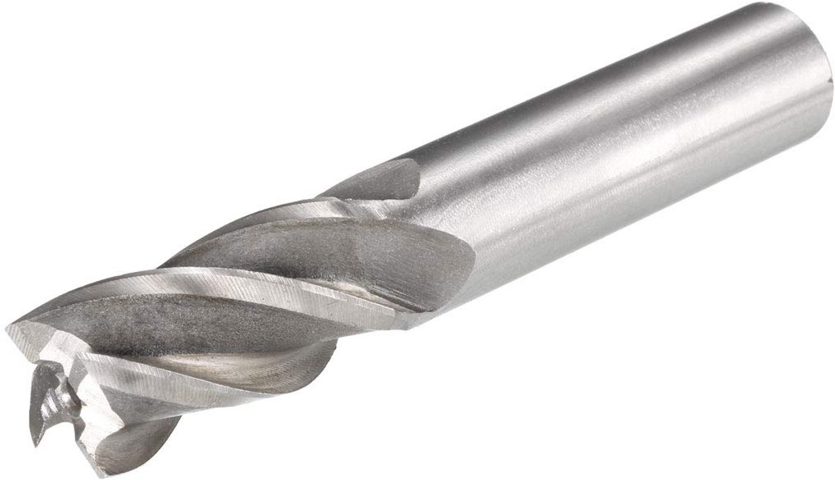 sourcingmap 16mm schacht 17mm snijden Dia 4 fluiten spiraal HSS End Mill Cutter