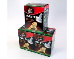 Warmtelamp Terrarium - Spotlight Reptielen - Zonnebaden Warmte - Verhoogt Omgevingstemperatuur - 75 Watt - Warm Licht
