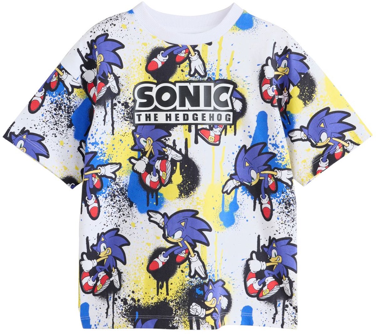 Next - Jongens - Sonic T-shirt - Crème