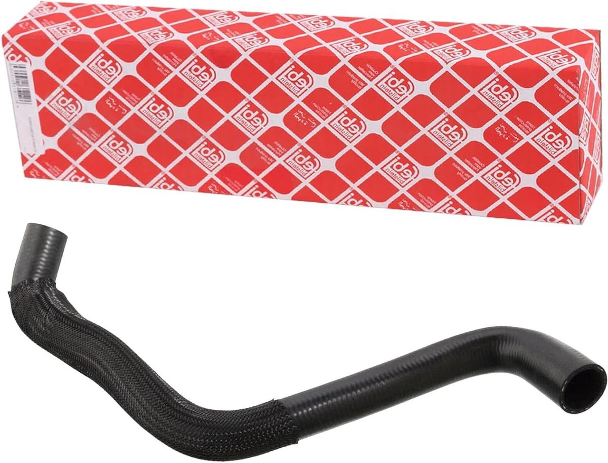 Koelslang - Koelwaterslang Koelmiddelslang - Motoronderhoud - EPDM Materiaal - 45 cm - Zwart