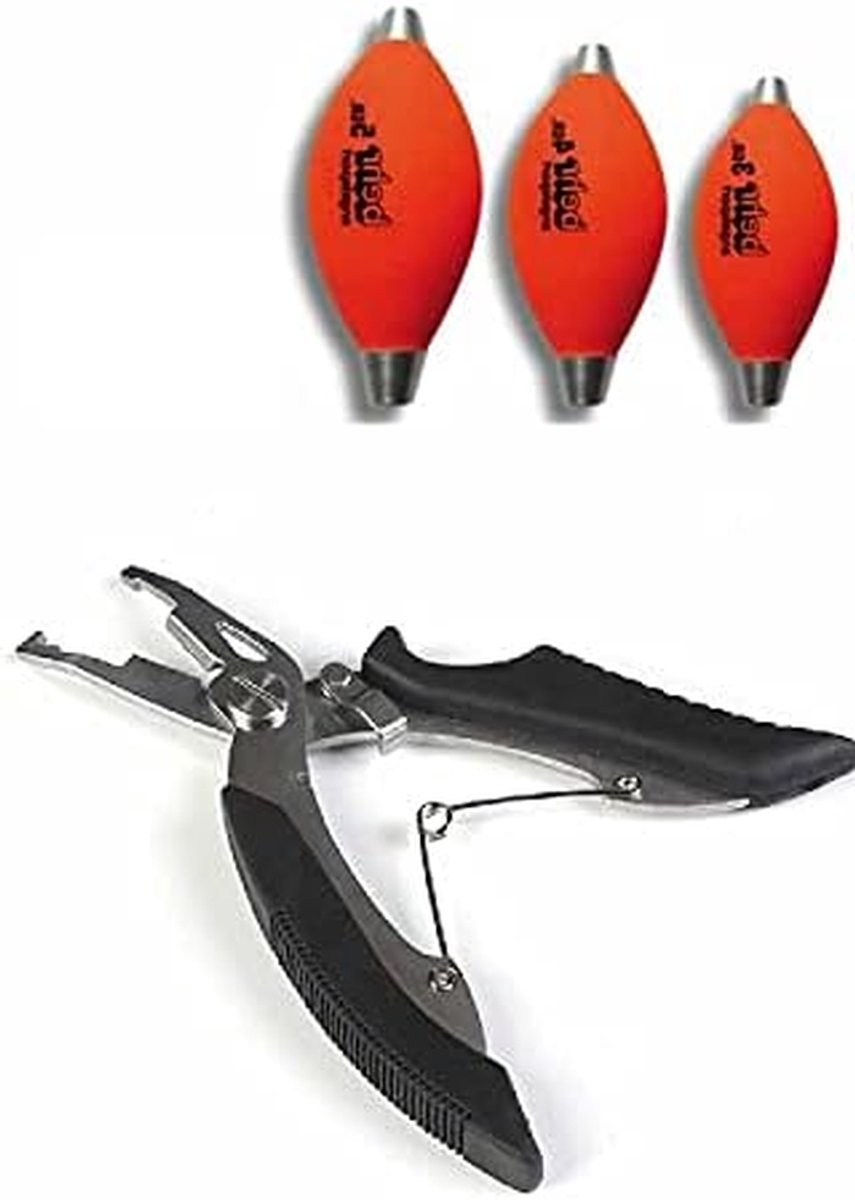 Set Visloodjes - Dobbers Vissen - Vissen Op Forel - Inclusief Vis Schaar - 3g 4g 5g - Oranje