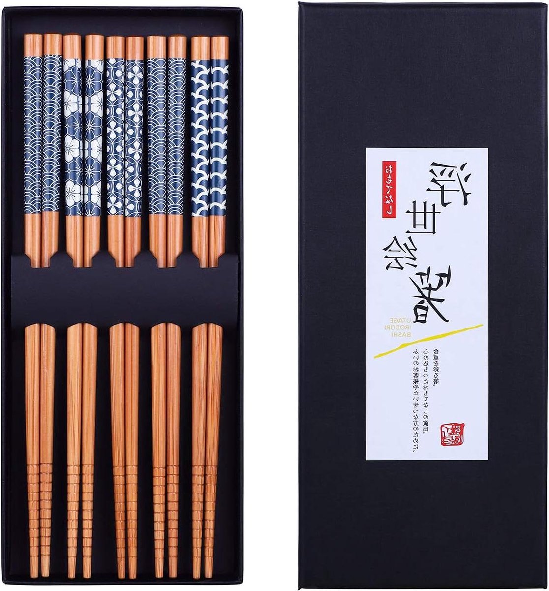 Herbruikbare Eetstokjes - Japanse Stokjes - Maaltijden Eten - Antislip Design - 22.5 cm - Niet gespecificeerd