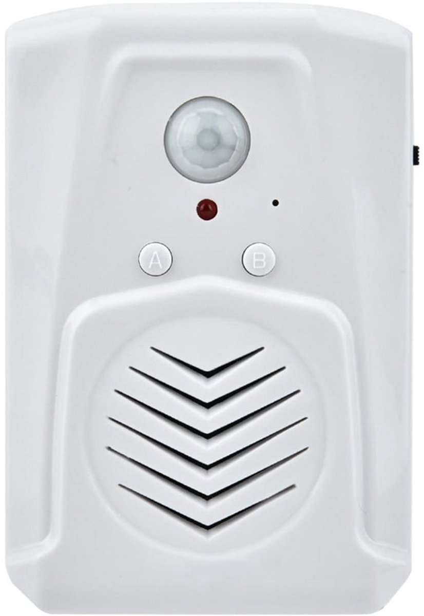Allecto - Bewegingssensor Deurbel - Usb Aangedreven Alarm - Mp3