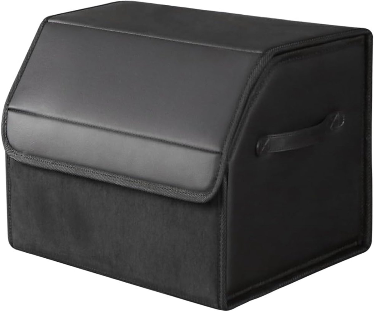 waterdicht, slijtvast, opvouwbare lederen opbergdoos, SUV limousine opbergdoos, campingorganizer, huishoudclassificatiebox (trompet)