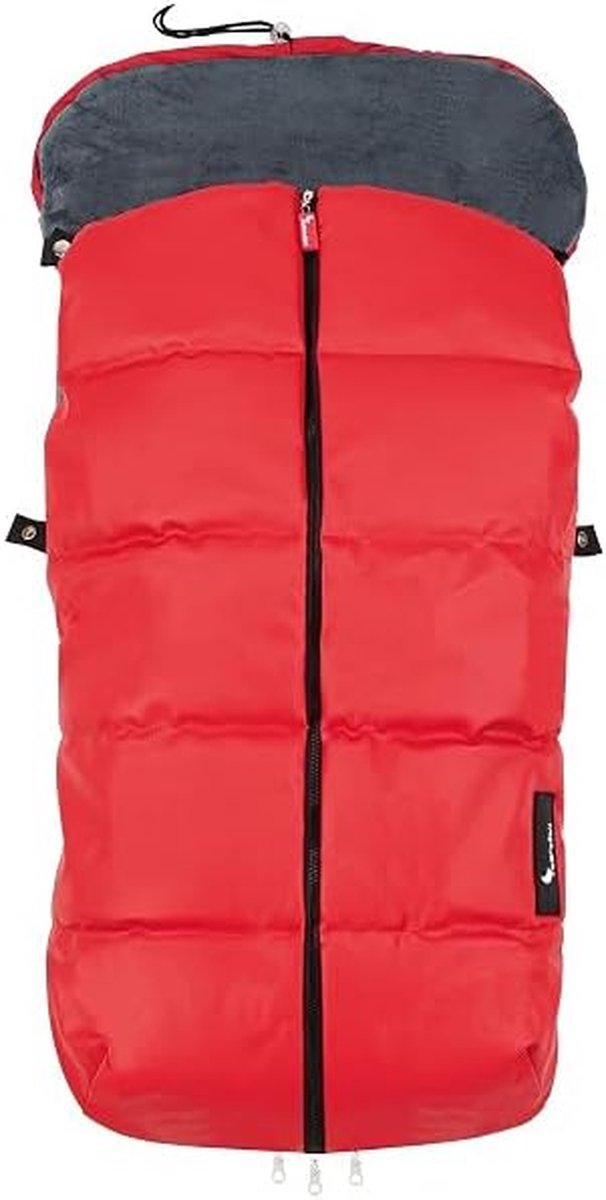 Universele Voetenzak - Kinderwagen Zak - Baby Warm Houden - Waterdichte Kunstleer - 60 x 5079 cm - Rood van Universele — afbeelding 4