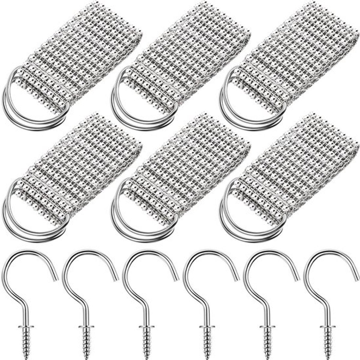 Onf3 - Crystal Gordijn Tiebacks - Rhinestone Diamond - Hoogwaardig en