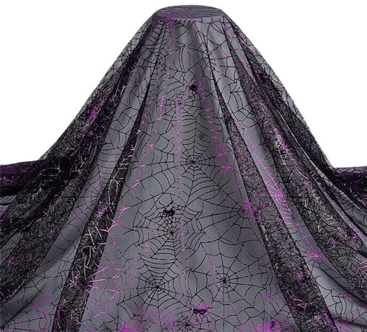 Spinweb stof 100x150cm, zwart, halloween装饰