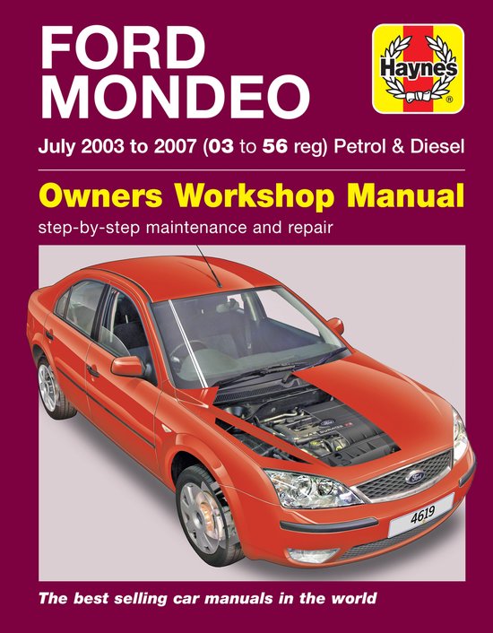 Ford Mondeo 03-07 Service Repair Manual - cover