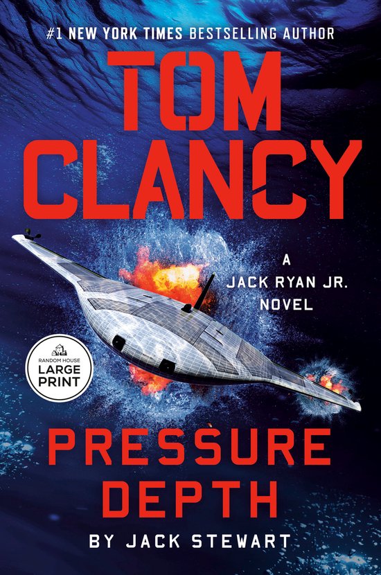 A Jack Ryan Jr. Novel- Tom Clancy Pressure Depth - cover