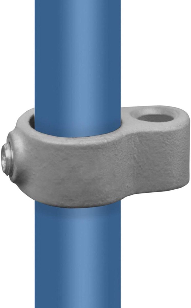 Scharnieroog Buiskoppelingen - Klemkoppelingen Pijp - Steunen Monteren - Gegoten Gietijzer - 483 mm - Zilverkleurig
