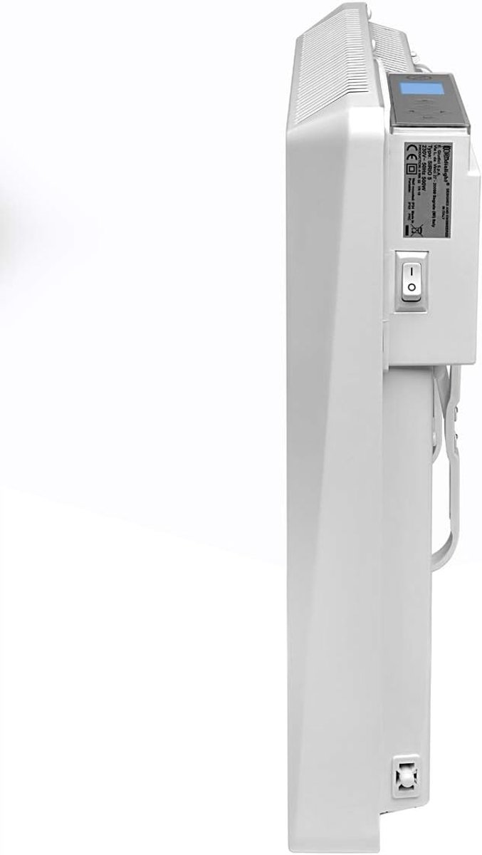 Elektrische Convector - Wandverwarming - Ruimte Verwarmen - Energiebesparend Programmeren - 1000 Watt - Wit – foto 6