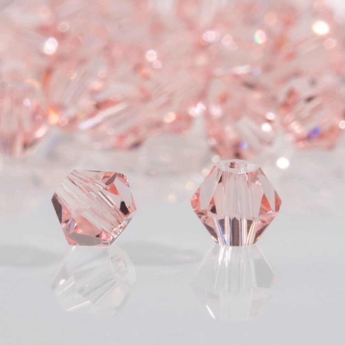 Glazen kralen,facet glazen kralen,kleurrijke glazen kralen,ronde kunstkralen,meerkleurig,gesorteerde kralen,gemengde knutselkralen voor handwerk,armbanden,sieraden,oud roze