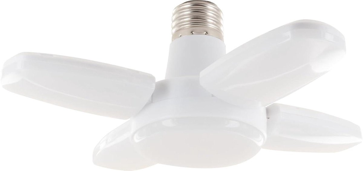 Verstelbare LED Werkplaatslamp Garageverlichting 5 Panelen E27 Fitting