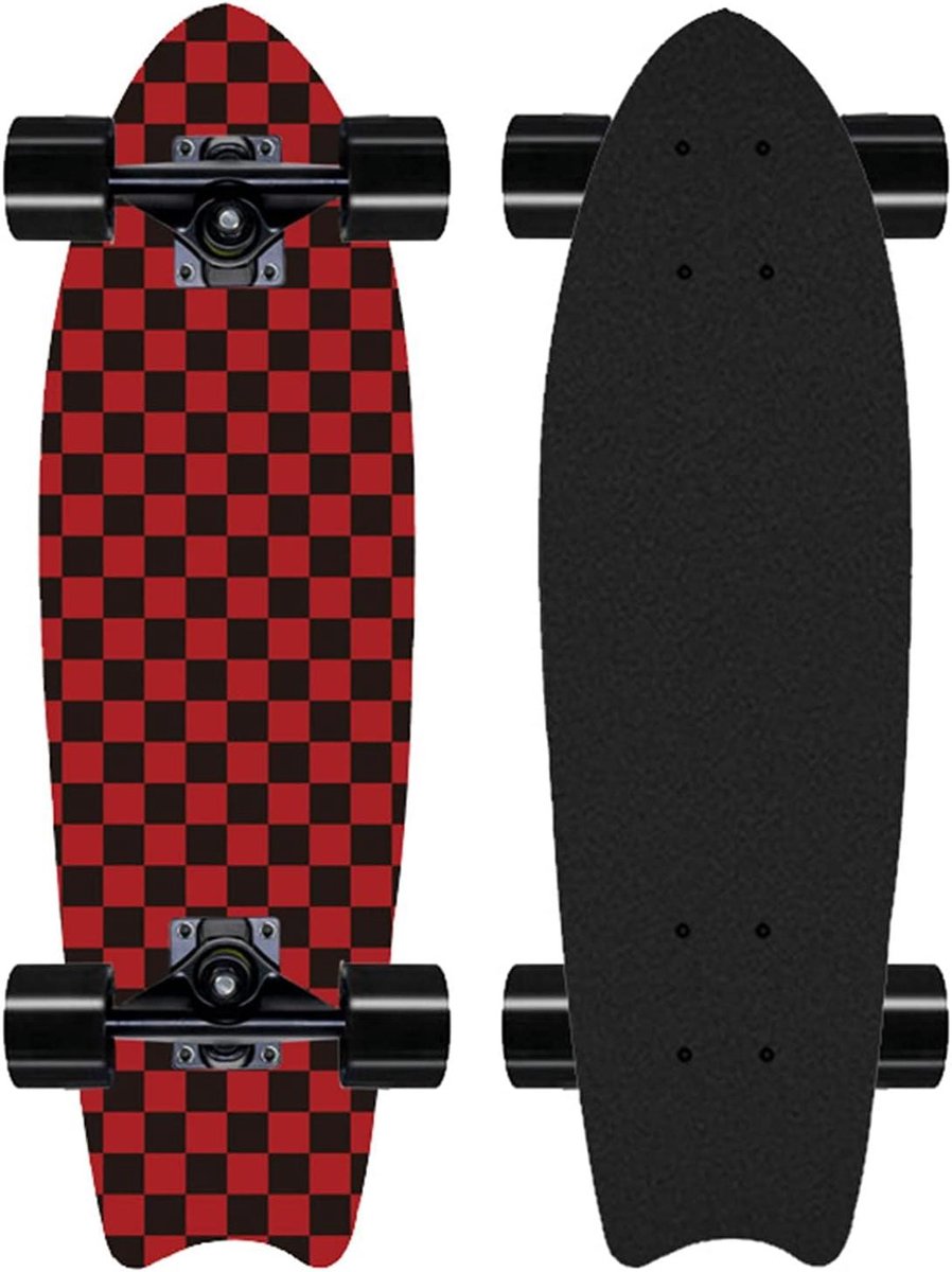 Compleet Skateboard Fish Skateboard Buiten Spelen Single Kick Deck 28 Inch