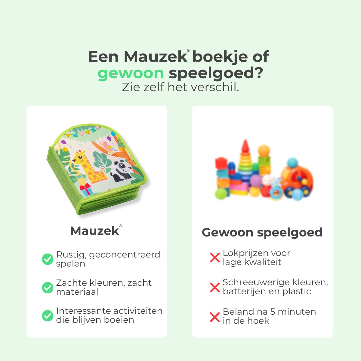 Mauzek® Busy Board Bos - Montessori speelgoed - Peuter Speelgoed - Dreumes - Activiteitenboek - Sensorisch Speelgoed - Reisspeelgoed - Educatief Speelgoed - Jongens - Meisjes - Voor in de auto - Voor onderweg - 1 jaar - 2 jaar - 3 jaar - 4 jaar — afbeelding 4