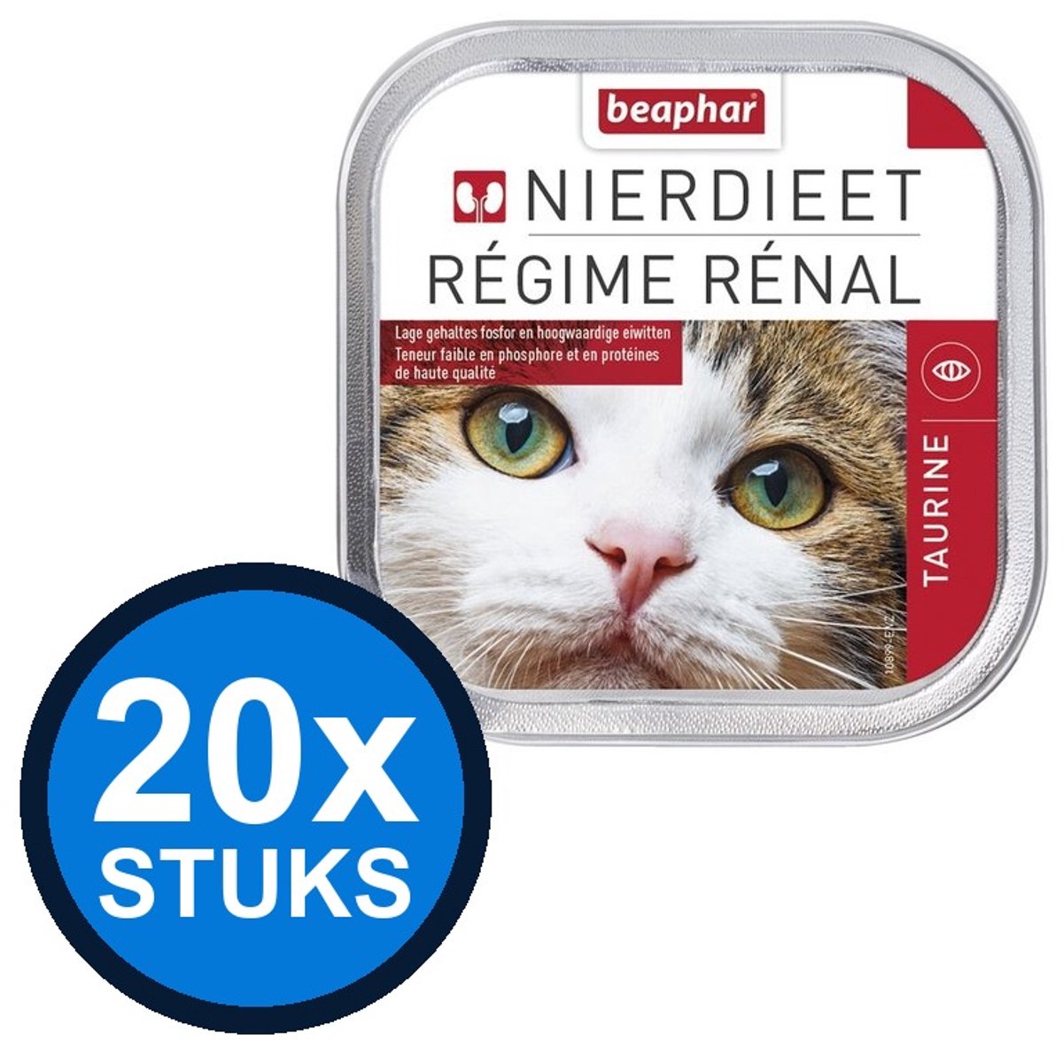 20x Beaphar – nierdieet kat taurine 100gr – Kattenvoer Natvoer – 100 g 20x Beaphar – nierdieet kat taurine 100gr – Kattenvoer Natvoer – 100 g