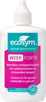 Ecosym Week Forte - Voor wekelijkse reiniging van kunstgebit of uitneembare beugel - Schoon en fris gevoel - Verwijdert hardnekkige aanslag - Kunstgebitreiniging - 100 ml