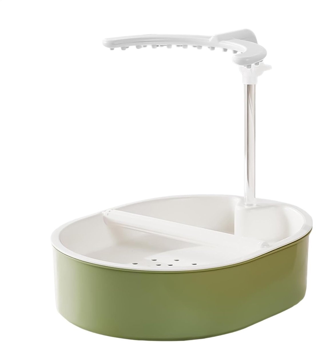 LISM-Vogeldouchefontein, huisdieraccessoires en waterstroom | Automatische papegaaiendouche, binnenkooi Geschikt voor dwergpapegaaien op het balkon