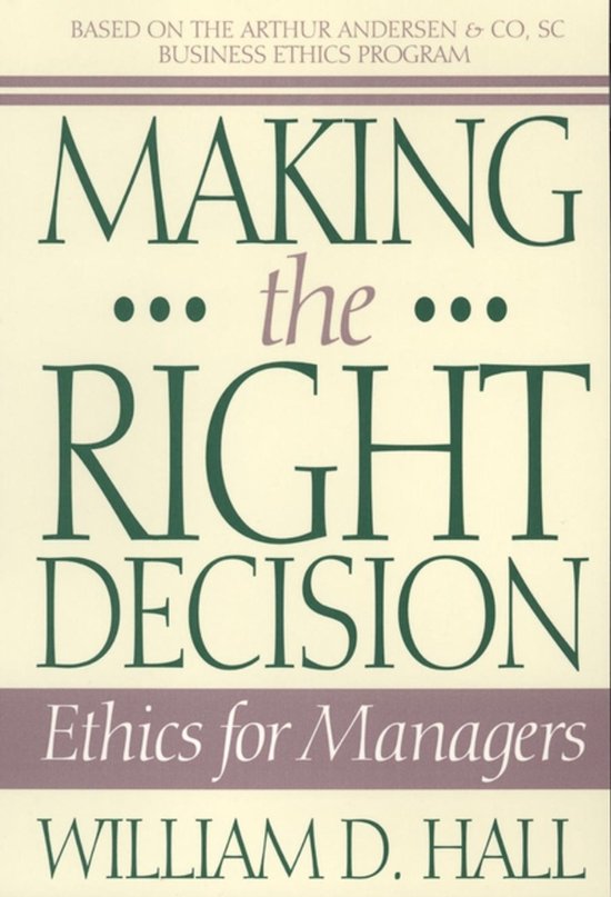 Making the Right Decision - cover