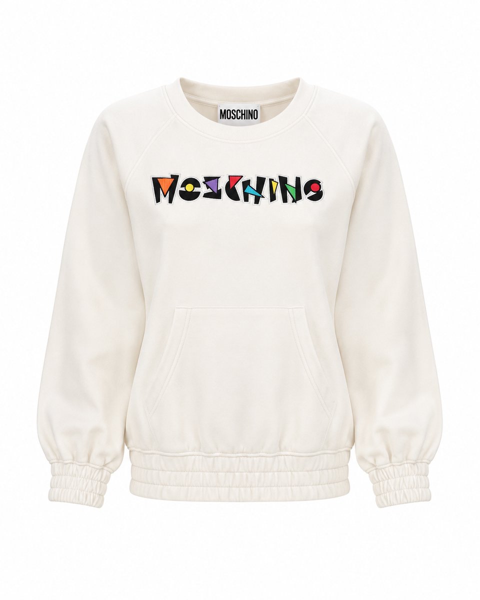 Moschino - Sweater - Wit - 38