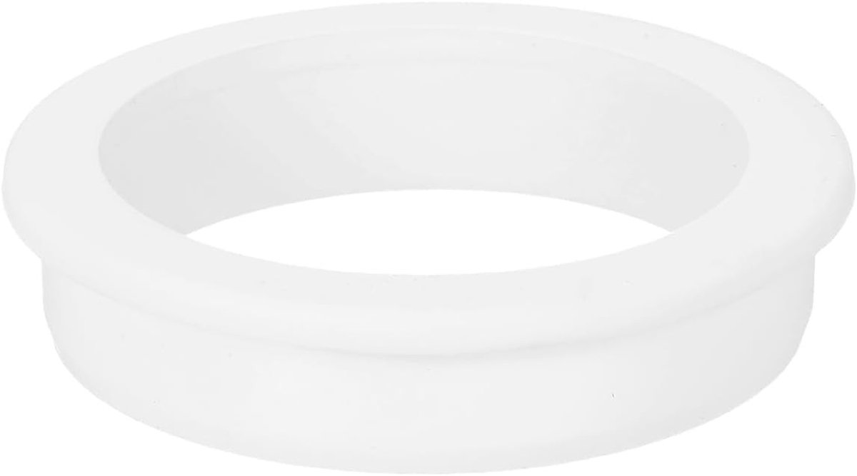 Rubber Grommet 72mm Boorgat, 62mm ID Gatenplug van Wit Silicoon voor Auto, Machines en Bedrading Toepassingen