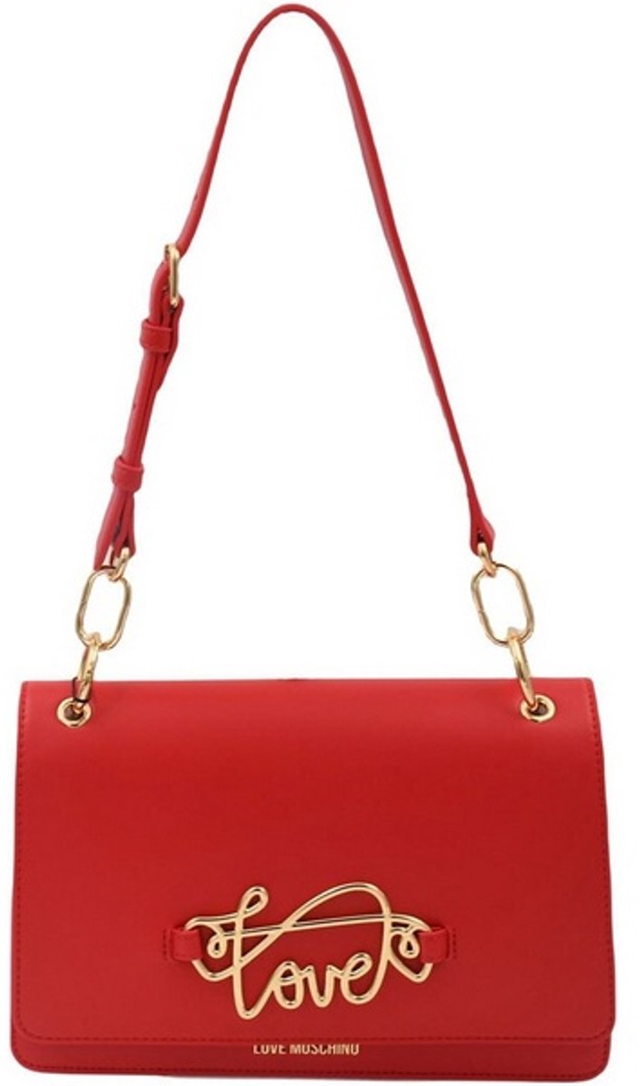MOSCHINO LOVE MOSCHINO ROOD SCHOUDERTAS 1 STUK