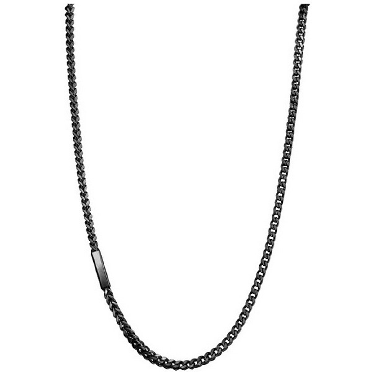 BROSWAY INK BIK08 ZWARTE STAINLESS STEEL KETTING 1 STUK