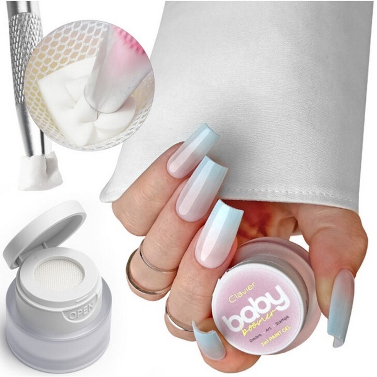 CLAVIER BABY BOOMER P05 BLUELLE PAINT GEL 3 GRAM