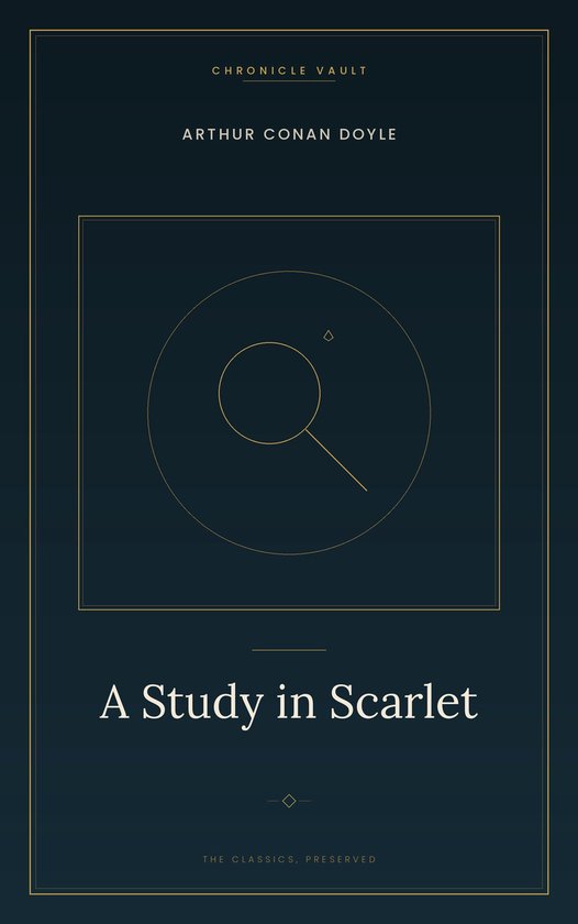 A Study in Scarlet - cover