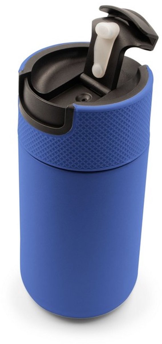 Raylee Thermosbeker Blauw 400ml Dubbelwandig Lekvrij