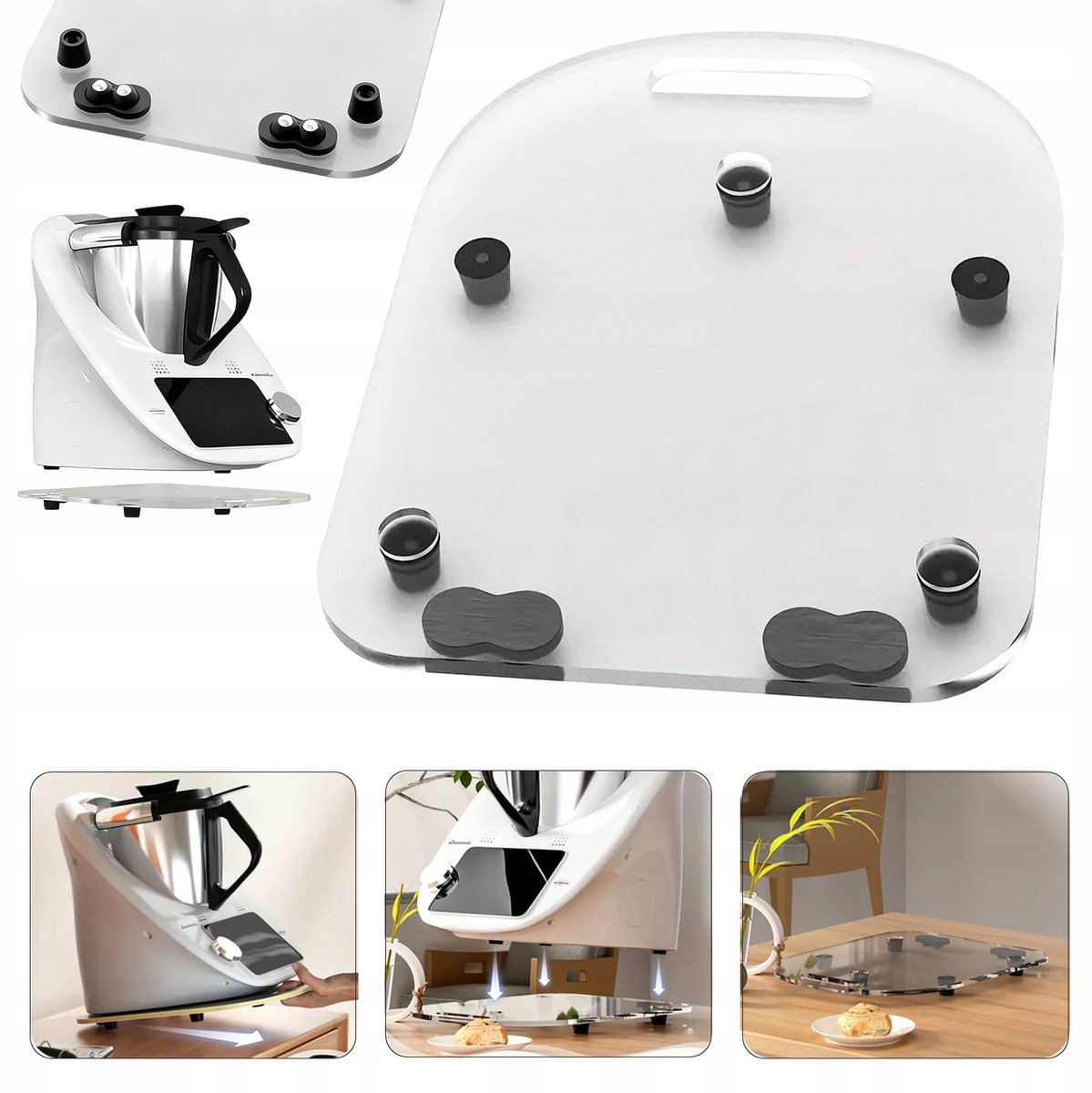Schuifplank voor Thermomix TM5/TM6 - Keukenaccessoire