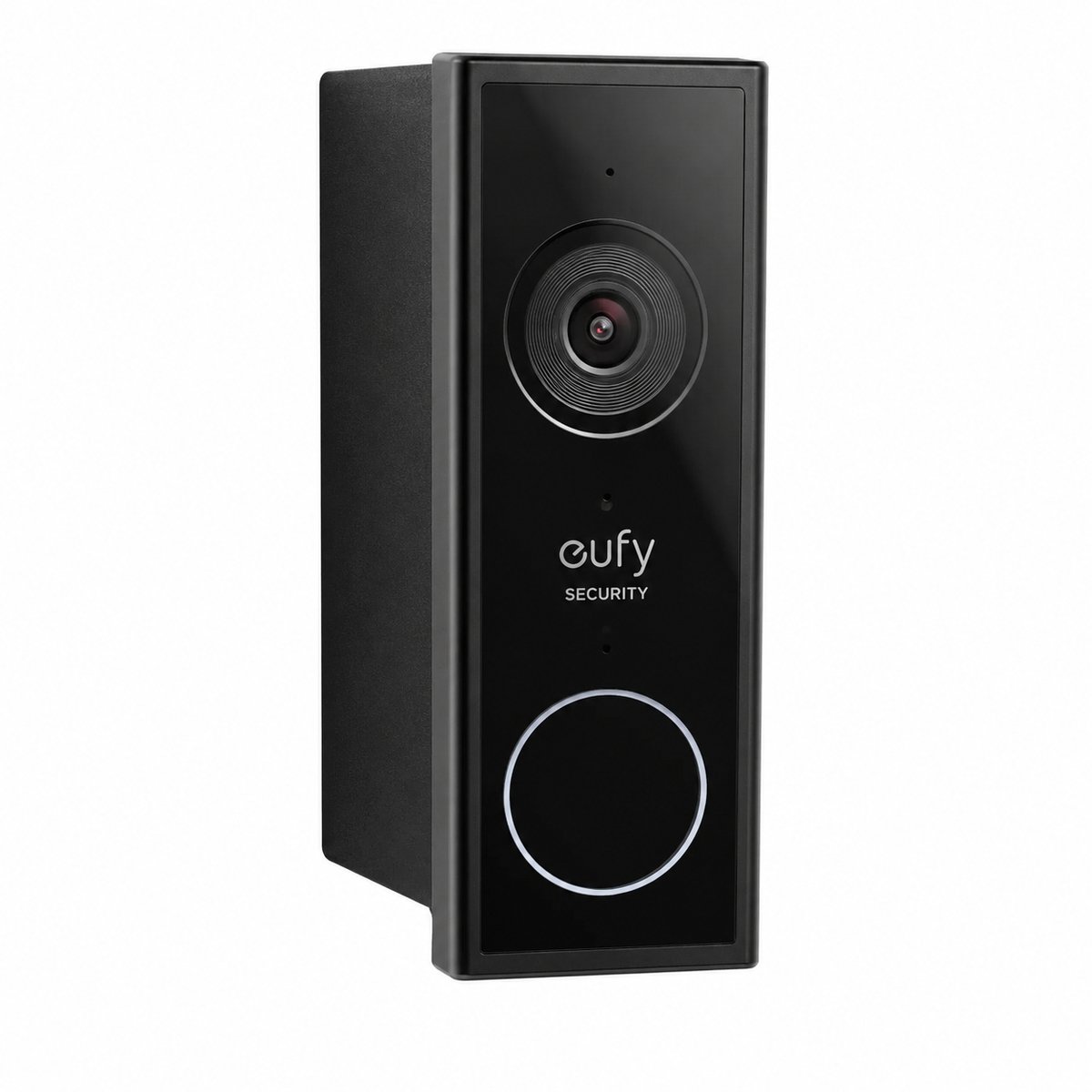 Deurbel Muurbeugel - 45° Hoekmontage - Schuine Montagebeugel - Wandhouder - Videodeurbel Accessoire - Zwart - Optimale Kijkhoek - Eenvoudige Montage - Geschikt Voor Eufy Video Doorbell E340