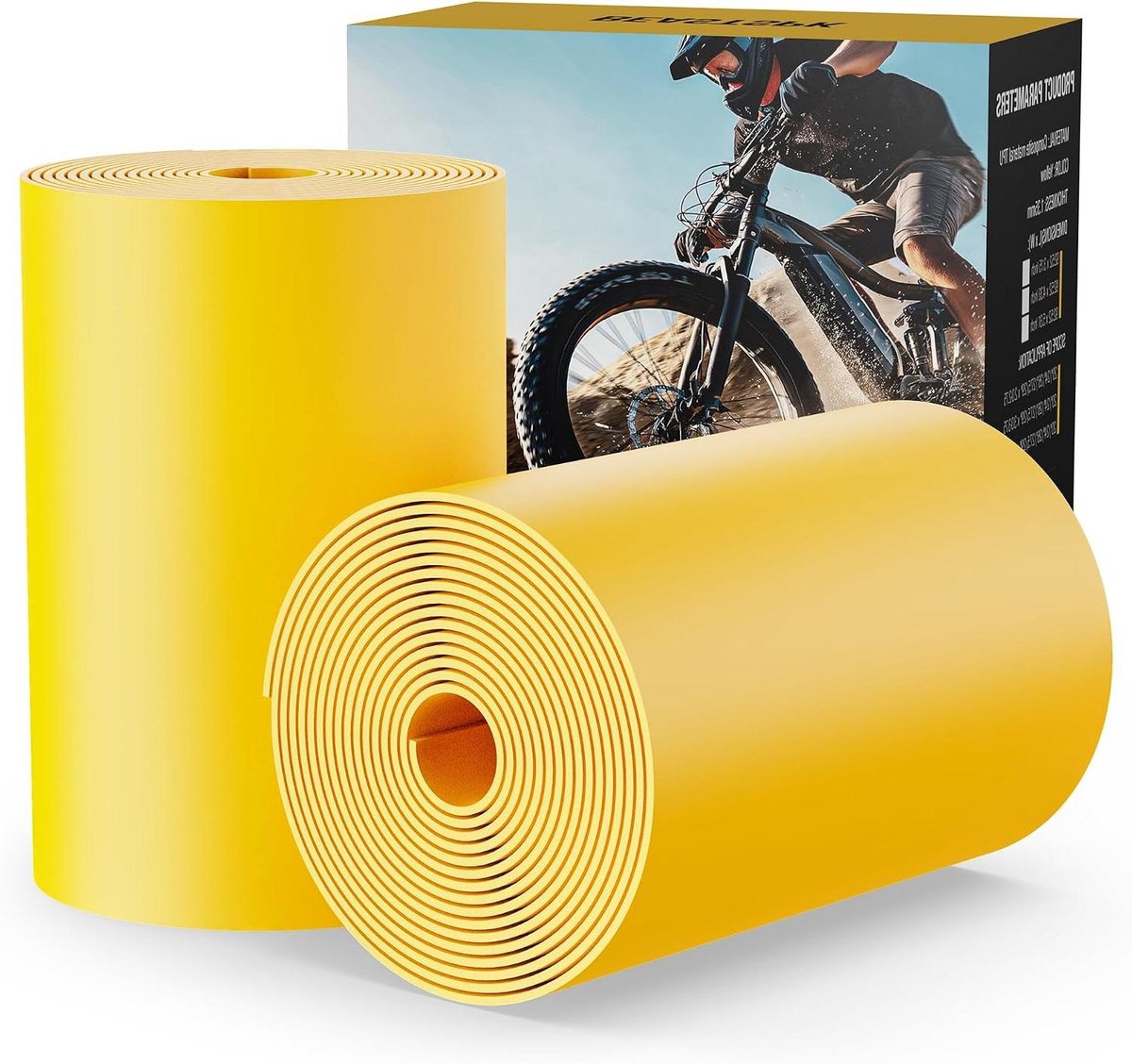 Fiets Band Liner - Banden Bescherming - Lekke Banden Voorkomen - 98% Perforatie Preventie - 26 Inch - Zwart