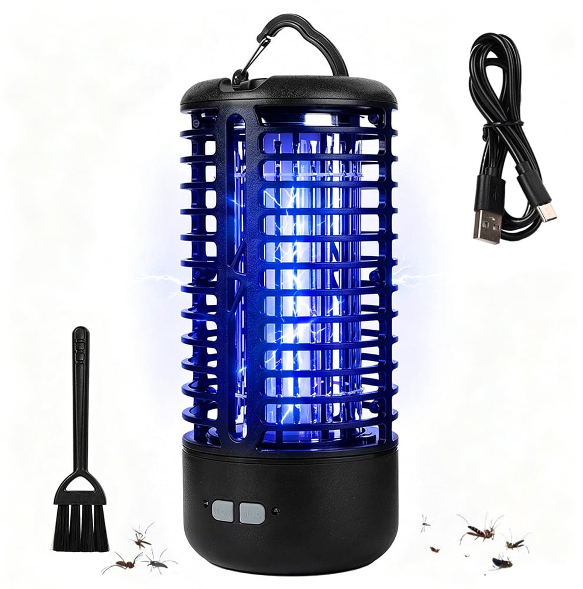 Muggenlamp 2000 V - UV licht - Elektrische insectenverdelger - Effectieve ongediertebestrijding - SnelShoppen