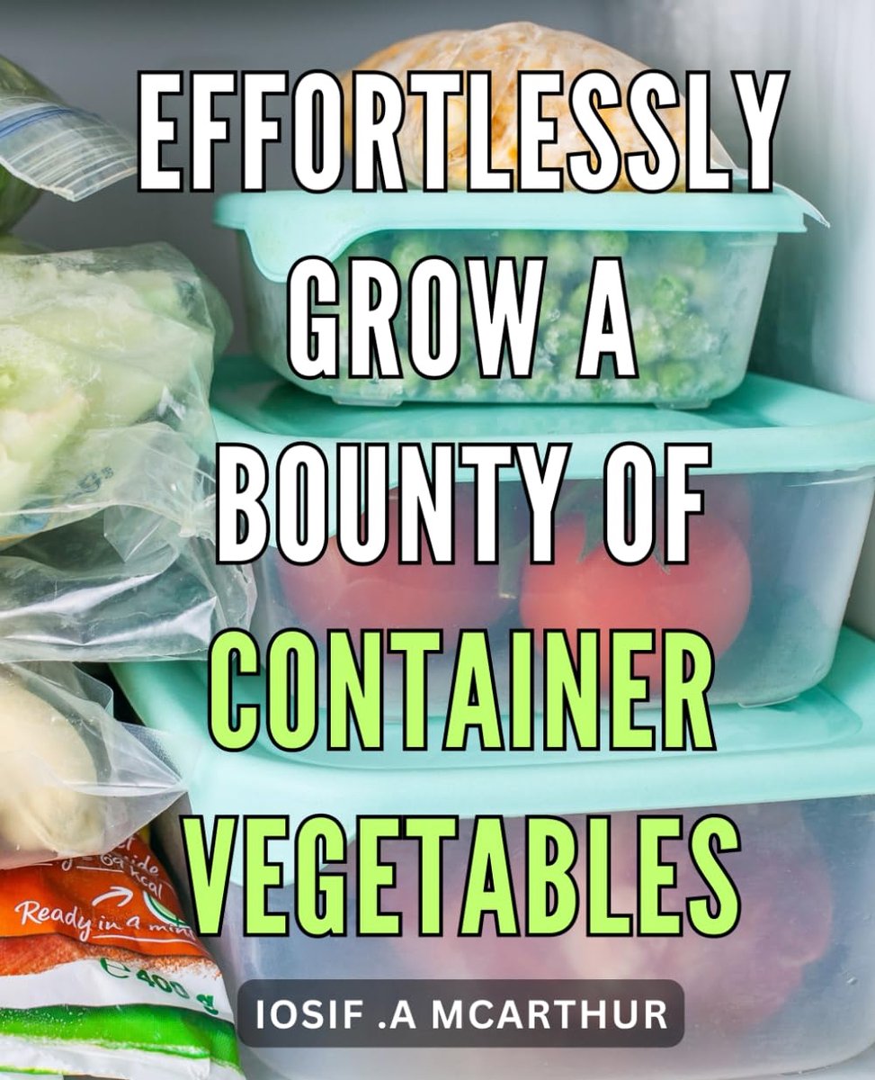 Grow a Bounty of Container Vegetables: Revolutionize Your Urban Gardening with Container Vegetable Secrets - Maximize Your Harvest with Minimal Effort