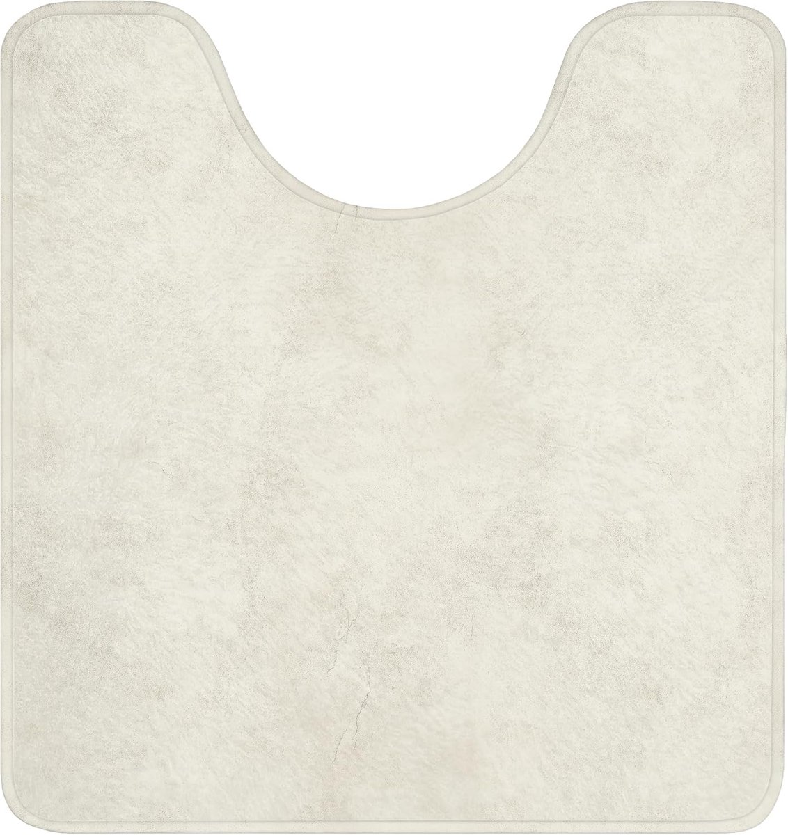 Mat 55x60 cm Wc Memory Foam Pedestal Mats For Bathroom Badkamer Accessoires Badmat Bath Rug Washable Douchemat Crème - Egaal - Beton