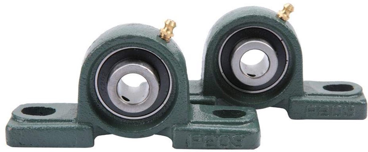 15mm * 40mm Stehlager, 2pcs UCP202 Stehlager Kugellager Gussgehäuse weit verbreitet in verschiedenen Maschinen