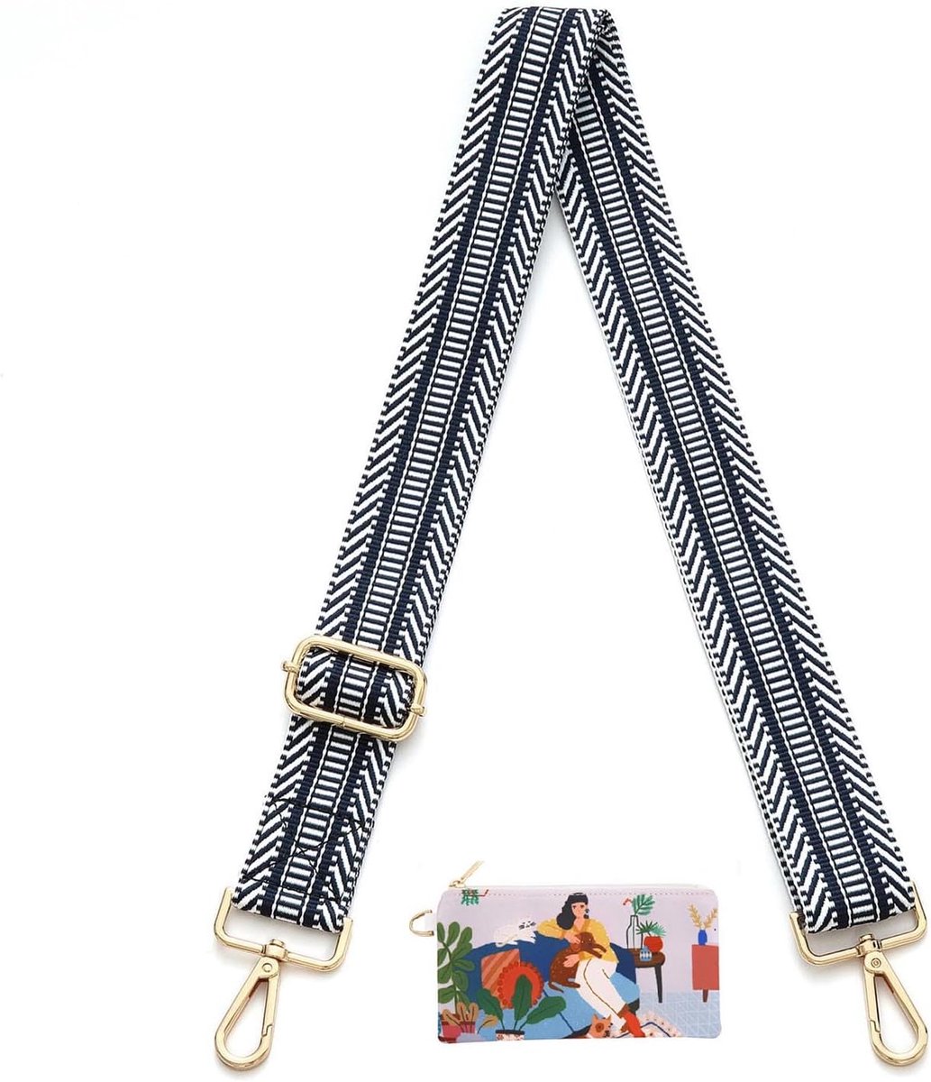 Riemen voor Handtassen Schouderriem Tas Riem Crossbody Tassen Strap met Clip Handtas Riem Tasschouderriem Vervanging voor Tassen Laptop
