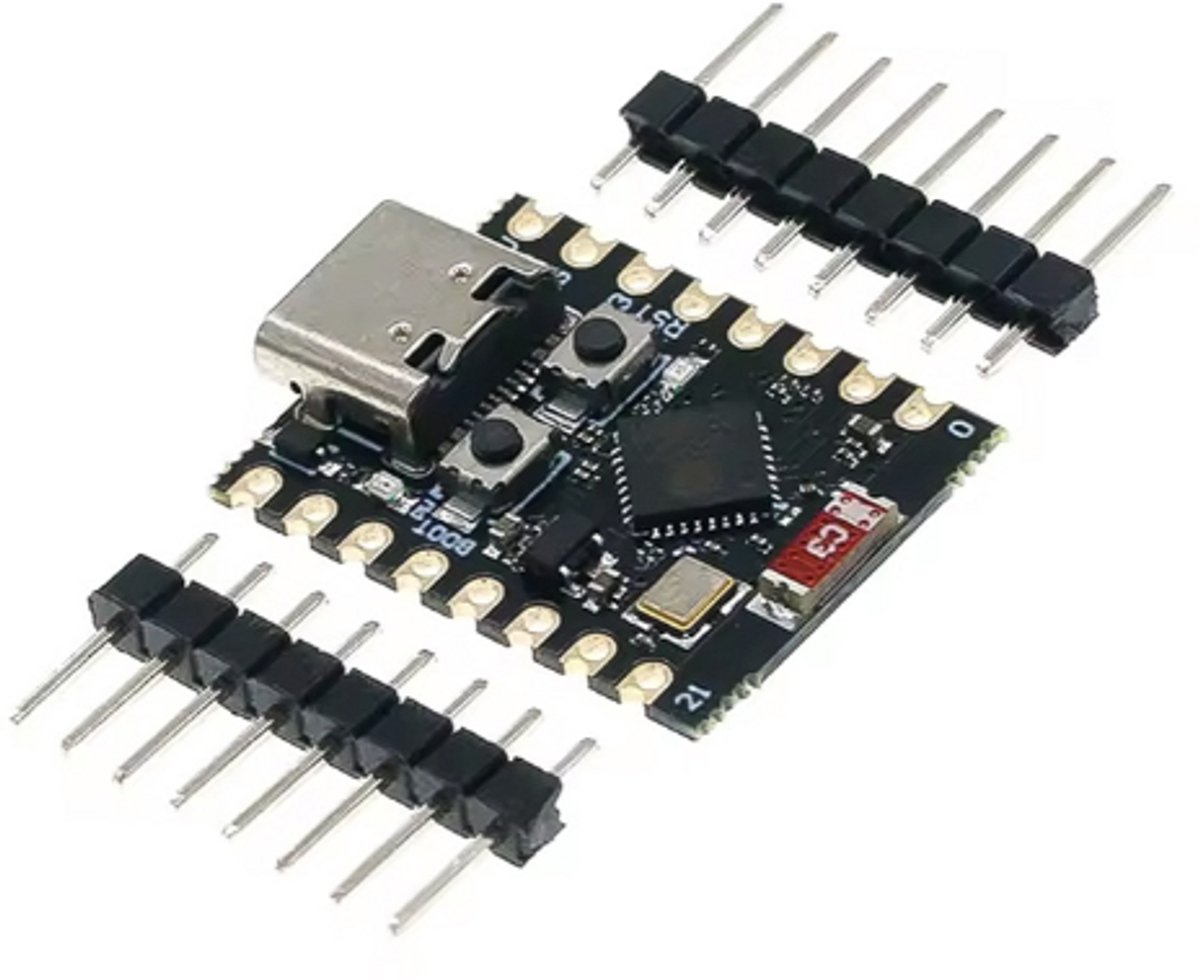 ESP32-C3 SuperMini Board – Mini WiFi Bluetooth IoT Ontwikkelbord 22,52x18mm