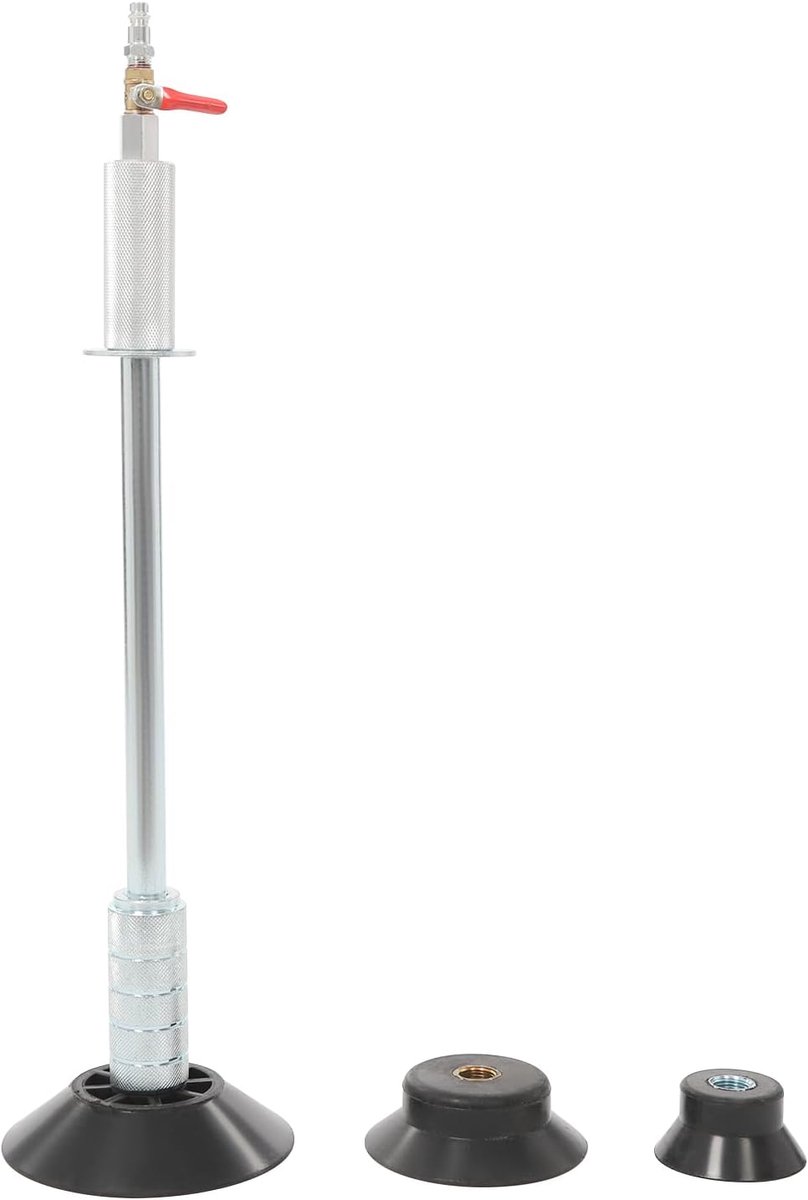 Pneumatische uitdeukhamer met 3 zuignappen - 8,15 cm, 4,65 inch, 6,1 inch - carrosserie-reparatieuitrusting - SnelShoppen