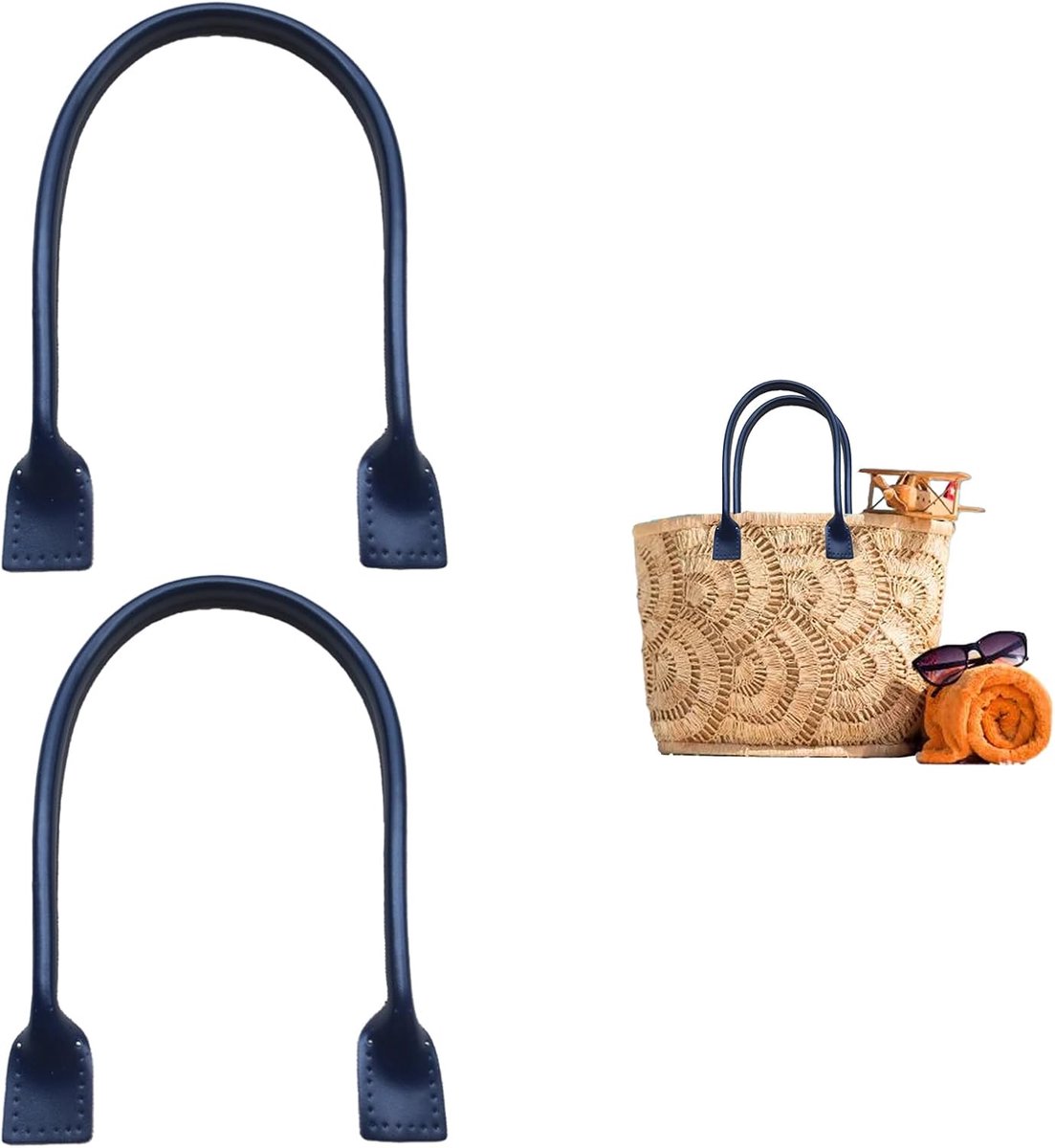 1 set (2 stuks) Vervangende Schouderbanden, Verstelbare Schouderband, DIY Handgemaakte Riemen voor Tassen, Geschikt voor Brede Schoudertassen en Handtassen