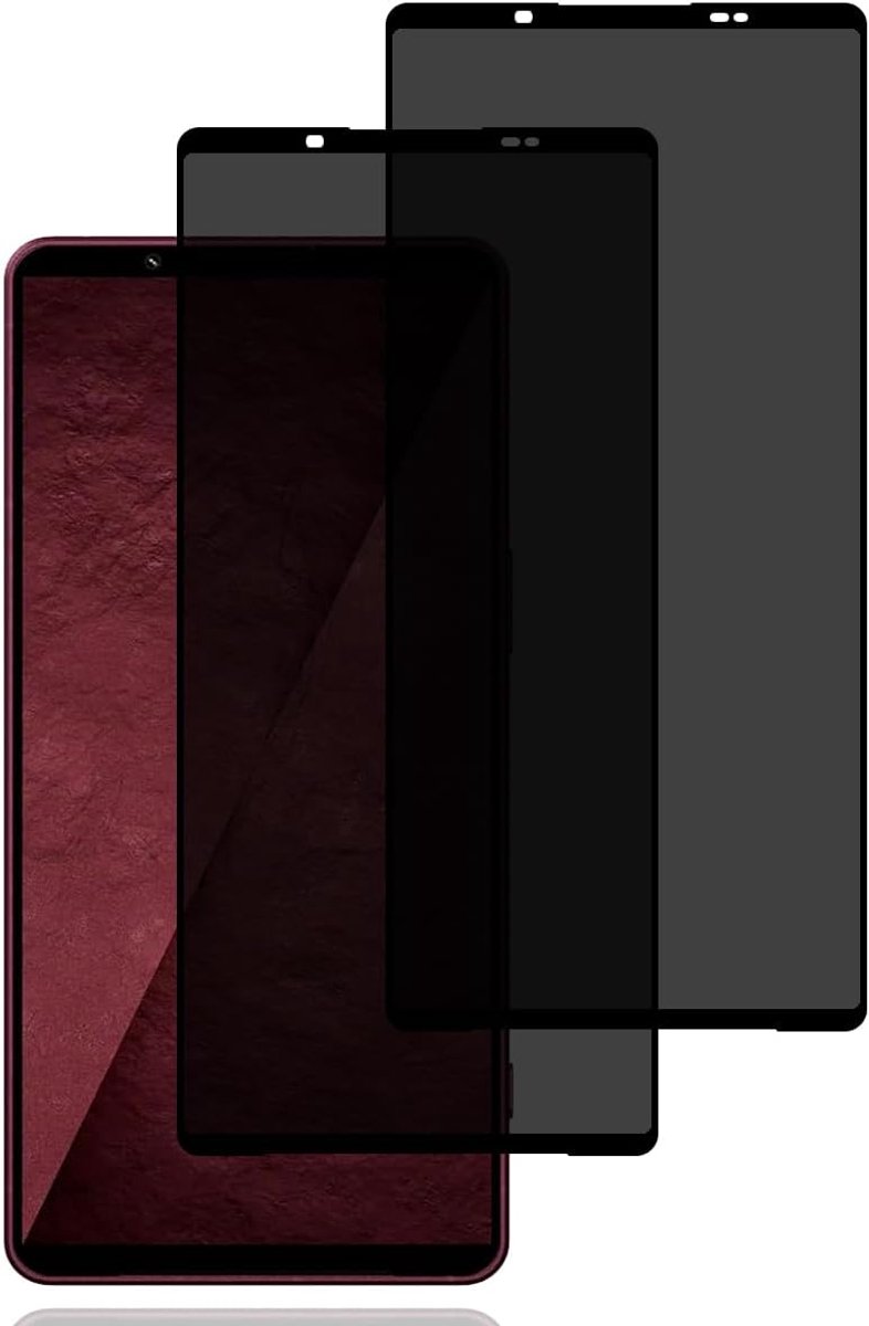 Screen Protector voor Sony Xperia 1 VIII 5G [2 stuks] | anti-spy gehard glas film,9H hardheid,krasbestendig,hoge gevoeligheid,anti-spy schermbeschermer voor Sony Xperia 1 VIII