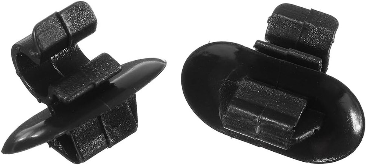 2 X Bonnet Verblijf Clips Kunststof Bevestigingshouder Voor Citroen Voor Peugeot Vauxhall Vivaro