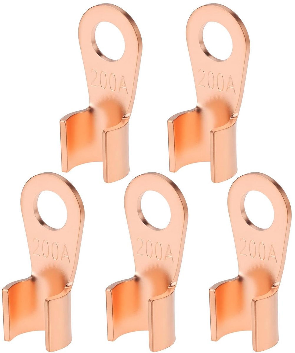 5 stks OT-200A Open-End Koperen Crimp Terminal Lugs 16-35 mm² voor Machines Power Railway En Scheepsbouw