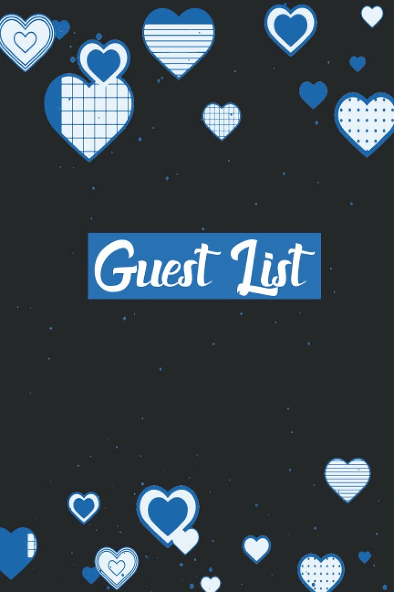 List: Wedding Guest Tracker, White & Green cover Wedding Guest Planner List