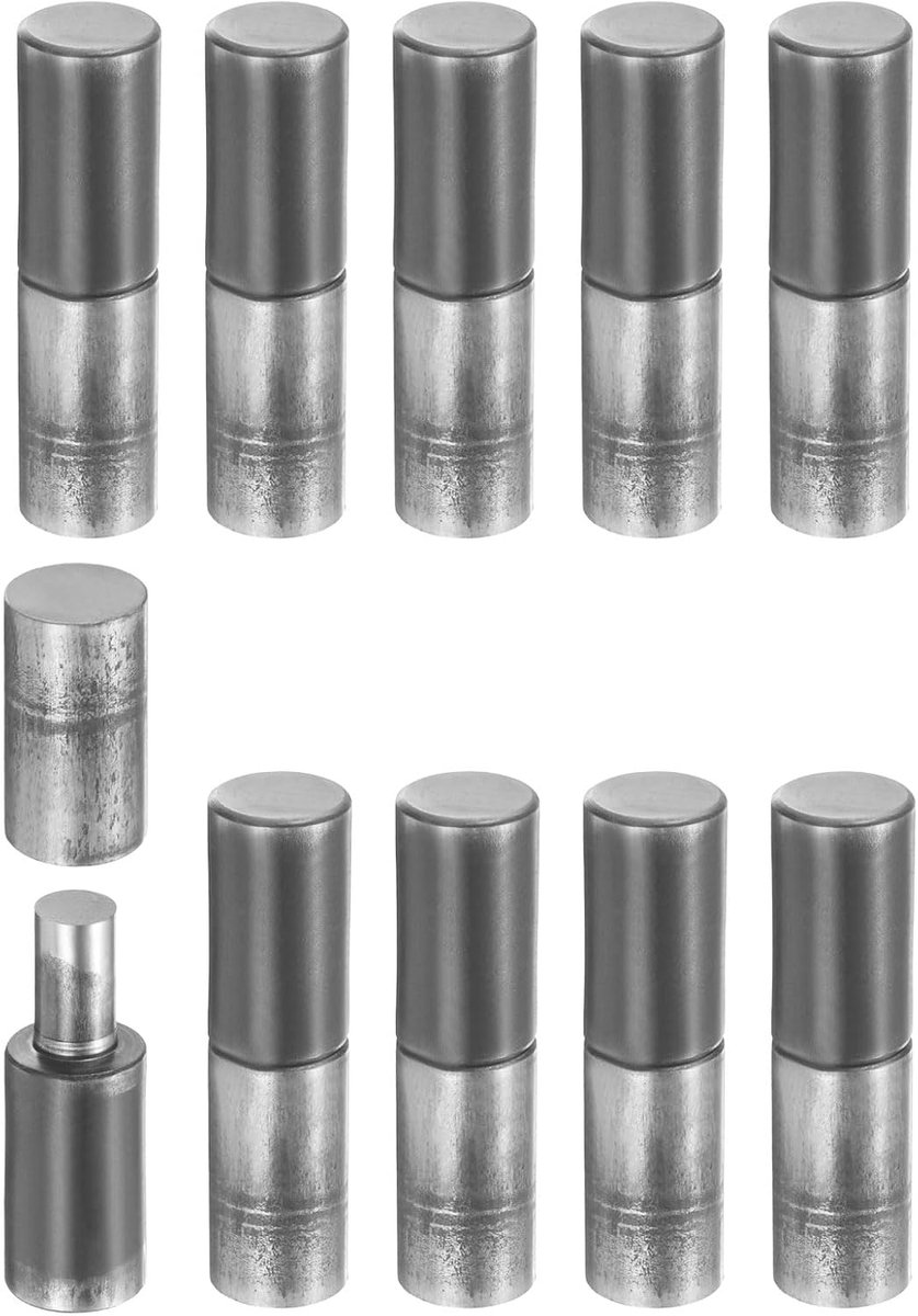 Scharnieren, 2-3/8 inch x 5/8 inch, koolstofstaal, hoge sterkte, afneembaar, voor het lassen van metalen deuren, klapdeuren, trekhaak