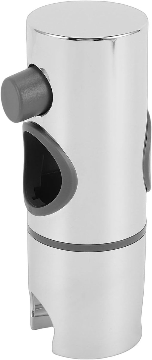 Douchekop Houder Verstelbare Douchekop Beugel Abs Douchekop Houder Vervanging Douche Supporter voor 25mm Slide Bar Badkamer Supply