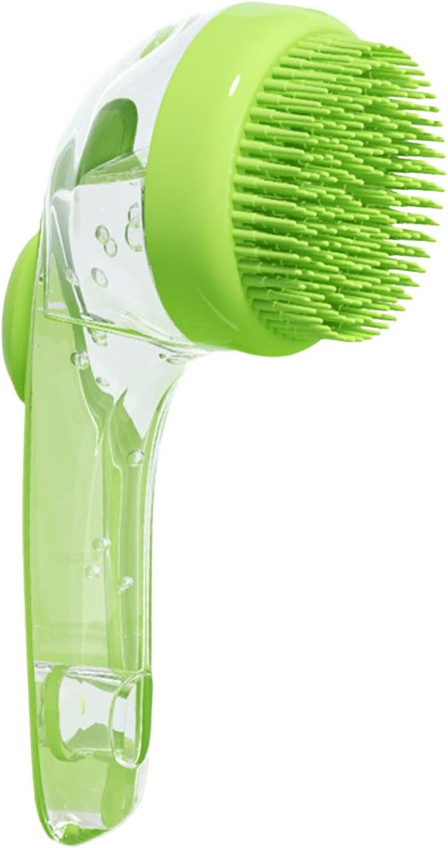 Shampoo Scrubber - Moeiteloze vachtborstel, stimulator verzorgingshulpmiddel, antislip ergonomische handgreep | Zeepdispenser Deshedder Wasmachine Voor Puppy Kitten Baden Haaruitval Vachtverzorgin