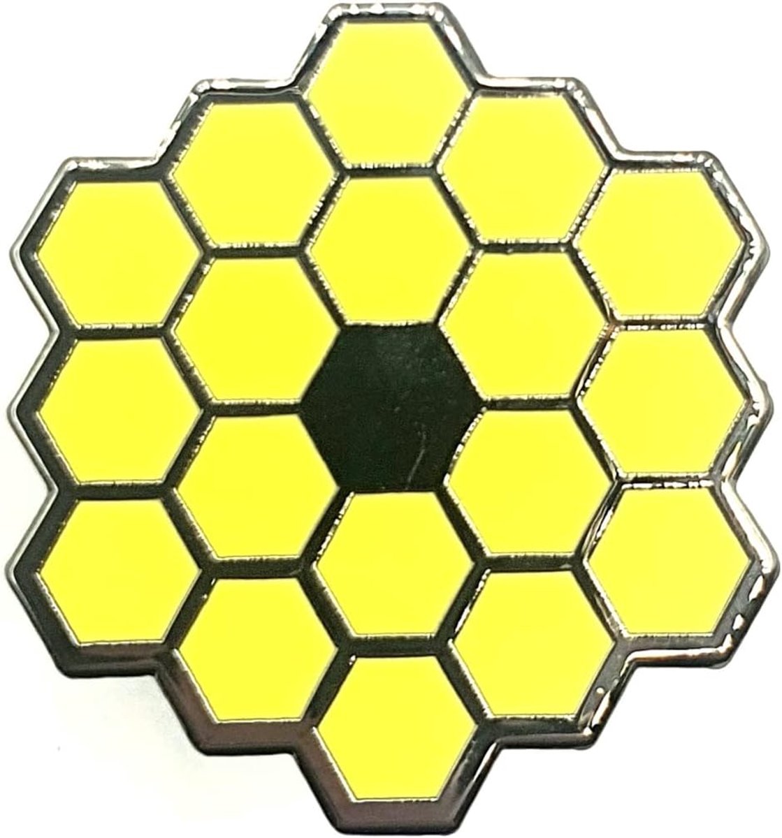 Components James Webb Ruimtetelescoop Pin Badge